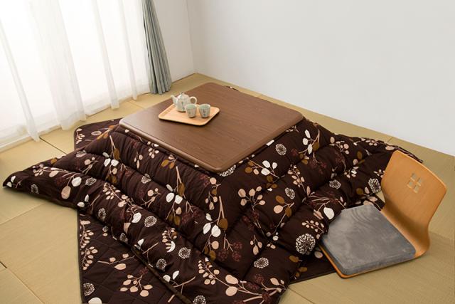 HAGIHARA(萩原) KT-507-80 コタツ天板（75×75cm ブラウン）【暖房器具】こたつ 炬燵 木目調 正方形 シンプル 家具調[KT50780] 返品種別A_5