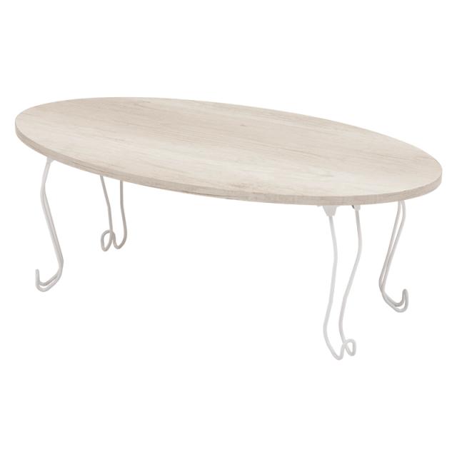 HAGIHARA(萩原) MT-6865WS テーブル(ホワイトウォッシュ・幅90×奥行50×高さ33cm)[MT6865WS] 返品種別A