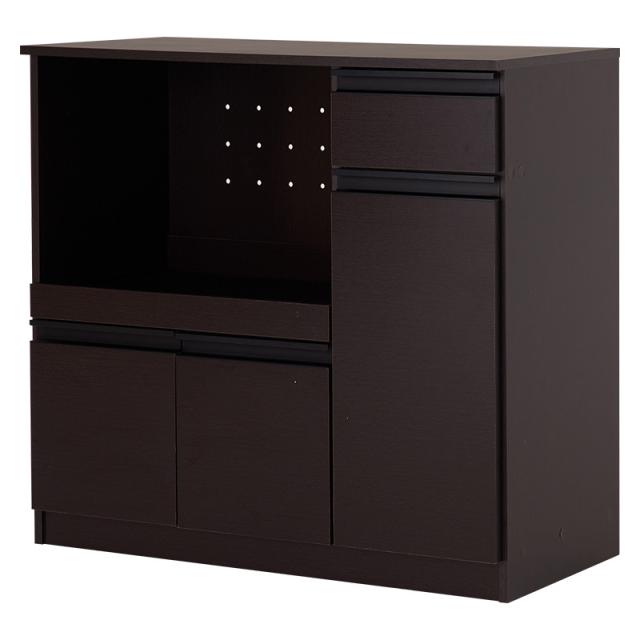 HAGIHARA(萩原) VKC-7150DBR キッチンカウンター（ダークブラウン・W89×D40×H82cm）[VKC7150DBR] 返品種別A_1