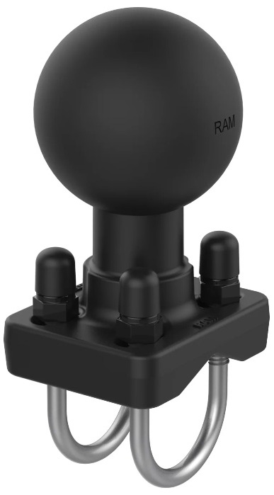 ラムマウント RAM-D-235U ダブルU字クランプベース（ステンレスボルト）2.25インチボールRAM MOUNTS[RAMD235U] 返品種別B