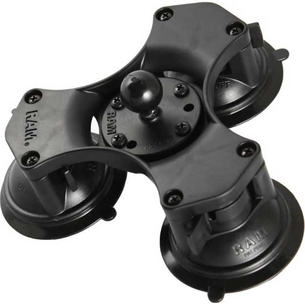 ラムマウント RAP-B365-224 トリプルサクションベース 1インチボール[RAPB365224] 返品種別B