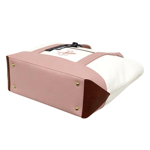BEVERLY HILLS POLO CLUB BH2008NWH/PPK/PPK PUトートバッグL（WH/PPK/PPK）[BH2008NWHPPKPPK] 返品種別B_2