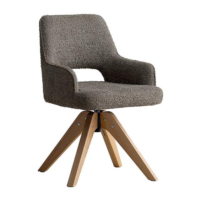 宮武製作所 CH-C5686-1_BR 回転ダイニングチェア Oria [オリア] 1脚（ブラウン）MIYATAKE[CHC56861BR] 返品種別A