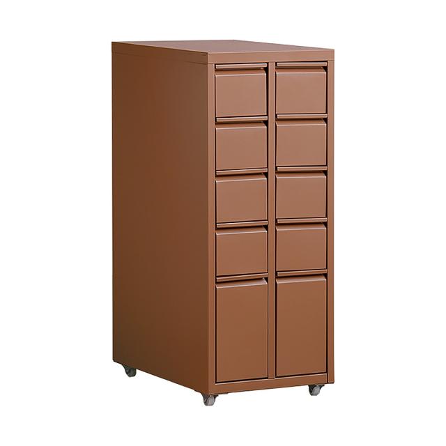 宮武製作所 DCB-10D_CPK ドロワーキャビネット Muun [ムーン]（コーラルピンク）MIYATAKE[DCB10DCPK] 返品種別A