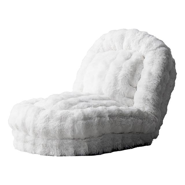 宮武製作所 ふわとろソファベッド Foure[フール] （ホワイト・サイズ：W70×D77〜130×H26〜67cm） MIYATAKE SF-1300_WH返品種別A