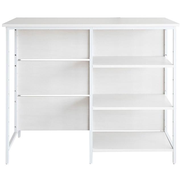 宮武製作所 KNT-1260_WH キッチンカウンターテーブル Salus [サルース]（ホワイト）MIYATAKE[KNT1260WH] 返品種別A