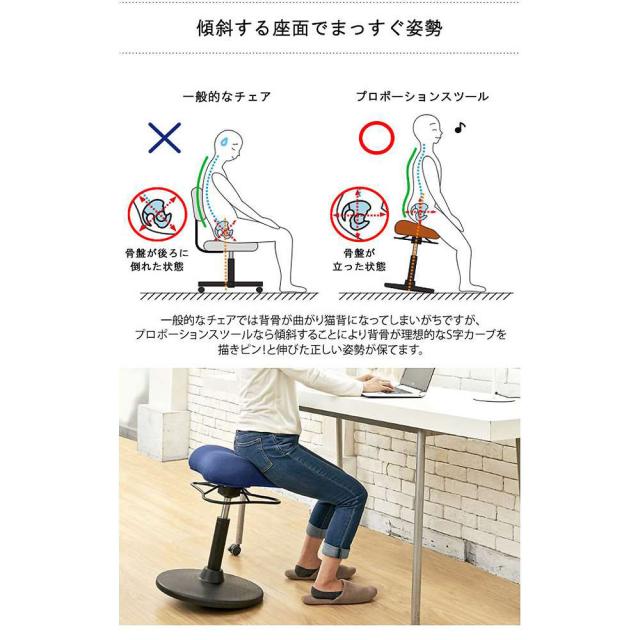 宮武製作所 CH-800L_BL プロポーションスツール (ロータイプ)（ブルー）MIYATAKE[CH800LBL] 返品種別A