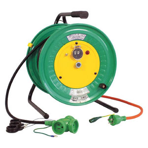 日動工業 RBWE30S 電工ドラム　防雨防塵型びっくリール100V　アース付　30m[RBWE30S] 返品種別B