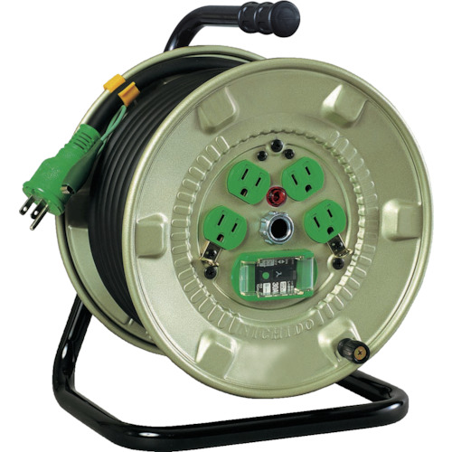 日動産業 NNP-EB24 吊りひも木管 100V 屋内用 短絡防御すること専用ブレーカー付き添い人 20m[NNPEB24] 返品カテゴリー化B