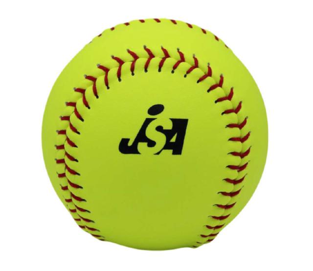 ナイガイ 138209 内外　革製イエローソフトボール　3号　6個[138209ナイガイ] 返品種別A