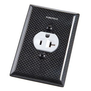 フルテック OUTLET COVER104-S ハイエンド・グレード　コンセントカバー(1口タイプ)FURUTECH[OUTLETCOVER104S] 返品種別A