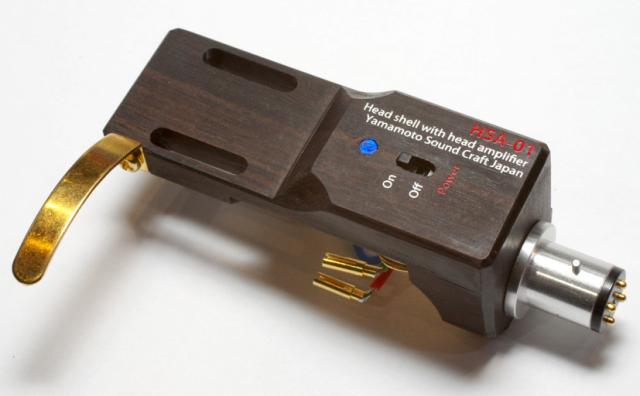 山本音響工芸 HSA-01 ヘッドアンプ内蔵ヘッドシェル【受注生産品】[HSA01] 返品種別A