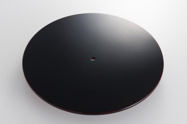ユキム コクリンURUSHI 漆ターンテーブルシート《黒琳 URUSHI》YUKIMU[コクリンURUSHI] 返品種別A