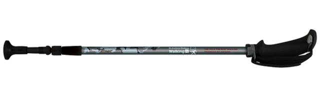 ハタチ HAC-WH1050-09 ポータブルアルミDフィット（ブラック）HATACHI　ノルディック・ウォーク[HACWH105009] 返品種別A
