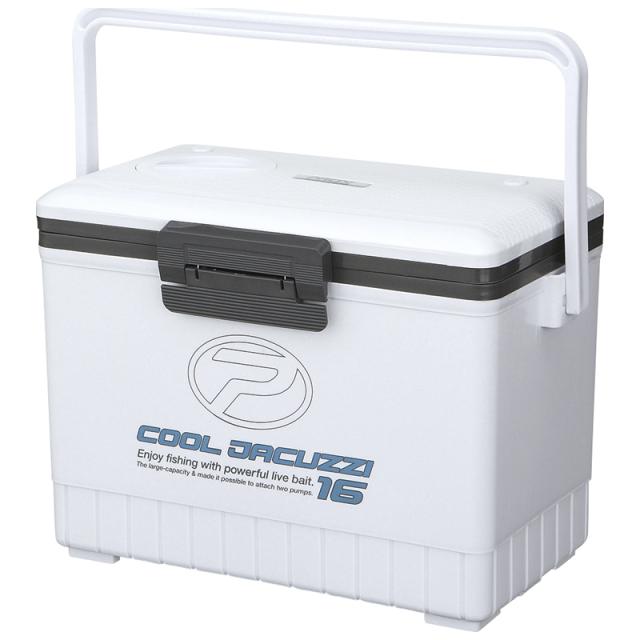 プロックス PX78916 クールジャグジー　活きエサクーラー 16L(ホワイト)PROX クーラーボックス[PX78916] 返品種別A
