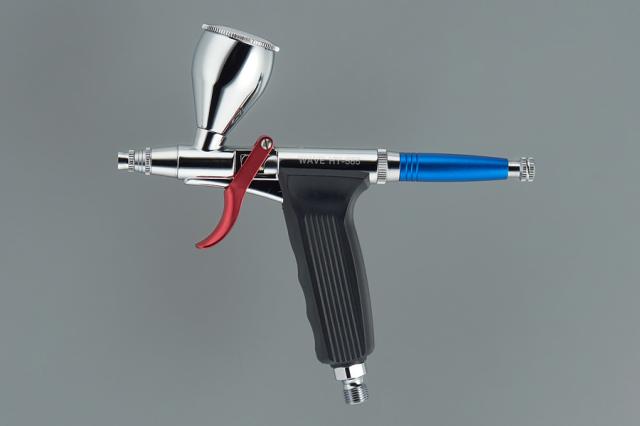 ウェーブ スーパーエアブラシ トリガータイプ05【軽量アルミボディ】ノズル径0.5mm【HT-585】 返品種別B