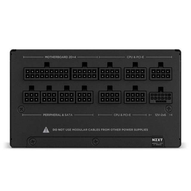 NZXT PA-0G2BB-JP PC電源 ATX3.1規格準拠 C1000 80Plus Gold（2024）（ブラック）[PA0G2BBJP] 返品種別B_1
