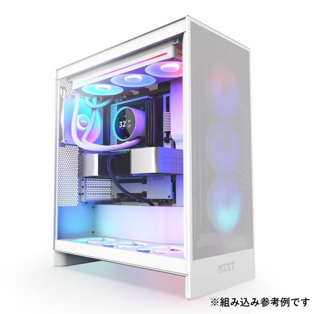 NZXT 簡易水冷CPUクーラー F360 RGB CORE シングルフレームファン採用（ホワイト） KRAKEN ELITE (2024) RL-KR36E-W2返品種別B_3