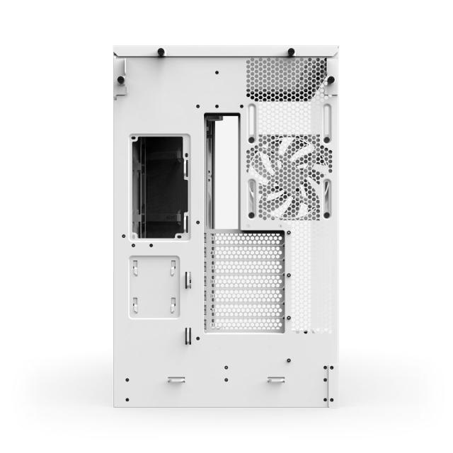 NZXT CM-H92FW-R1 大型デュアルチャンバー構造採用のATXケース H9 FLOW RGB（2025）【ATX /Micro ATX /Mini-ITX】（ホワイト）[CMH92FWR1] 返品種別B_5
