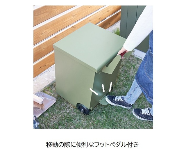 セトクラフト S23-0601-CM TRASH CART(キャメル)[127102855] 返品種別B_4