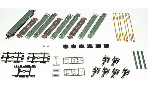 グリーンマックス (N) 7509 床下台車セット 近郊タイプ 基本4両用A（動力付き） GM 7509 ユカシタダイシャセット キホン4RM返品種別B