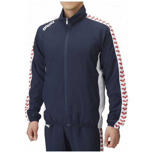 アリーナ DS-ASS4JKU003-NVWT-S ジャケット（ネイビー×ホワイト・サイズ：S）arena[DSASS4JKU003NVWTS] 返品種別A