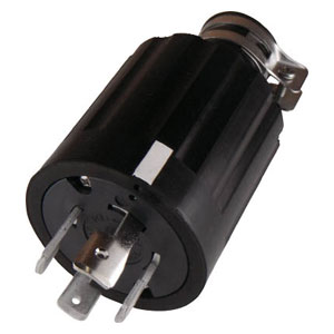 アメリカン電機 4622R 引掛形　ゴムプラグ　接地3P60A250V[4622Rアメリカン] 返品種別B