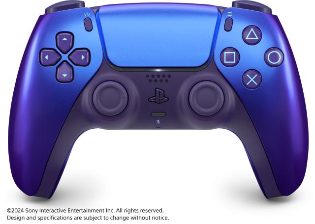 【PS5】DualSense(R) ワイヤレスコントローラー　クロマ インディゴ 返品種別B