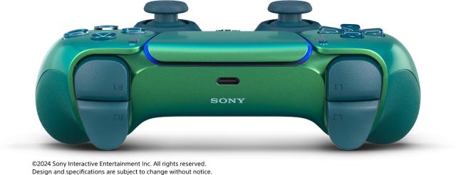 【PS5】DualSense(R) ワイヤレスコントローラー　クロマ グリーン 返品種別B_3