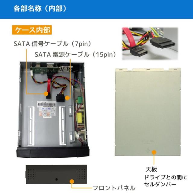 ラトックシステム RS-EC5-U3AC アーカイブ向け USB3.0 制振強化 5インチドライブケース[RSEC5U3AC] 返品種別A_9