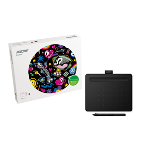 WACOM CTL-4100WL/K0 Wacom Intuos Small ワイヤレス ブラック/ペンタブレット[CTL4100WLK0] 返品種別A_1