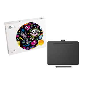 WACOM CTL-6100WL/K0 Wacom Intuos Medium ワイヤレス ブラック/ペンタブレット[CTL6100WLK0] 返品種別A_1