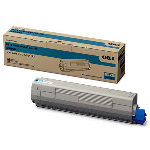 OKI 純正 トナー TNR-C3LC2 シアン（大） OKI TNR-C3LC2 ［純正
