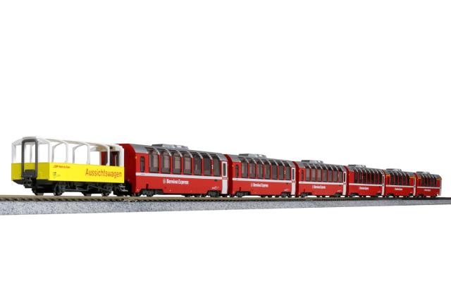 カトー 【再生産】(N) 10-1656 レーティッシュ鉄道「ベルニナ急行(新ロゴ)」 増結セット(4両) 返品種別B 7,274円