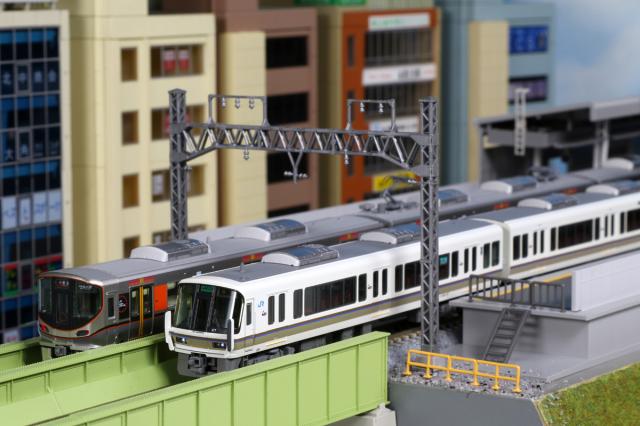 カトー 【再生産】(N) 10-1491S 221系リニューアル車 「大和路快速」 基本セット(4両) 返品種別B_4