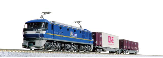 カトー (N) 10-045 EF210コンテナ列車 3両セット カトー 10-045 EF210コンテナレッシャ 3R返品種別B