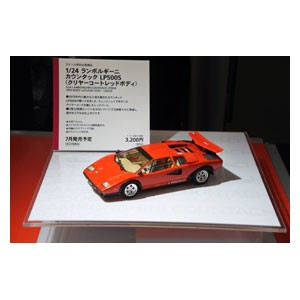 タミヤ 1/24 ランボルギーニ カウンタック LP500S クリヤーコート