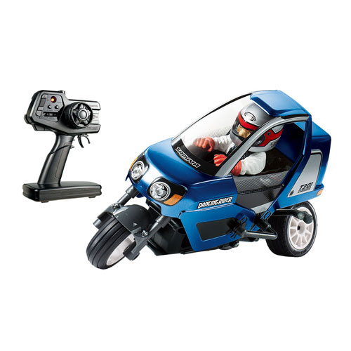 タミヤ 1/8 RCスターユニット トリプルホイール ダンシングライダー（完成モデル）(T3-01シャーシ）メタリックブルーボディ仕様【47384】ラジコン  返品種別B