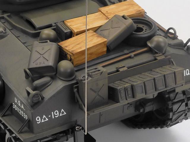 タミヤ 1/16電動RC M4シャーマン （105mm榴弾砲搭載型）メカニカル