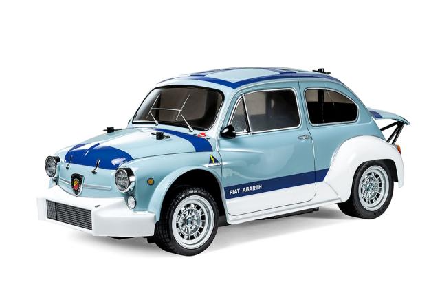 タミヤ 1/10 電動RC組立キット フィアット アバルト 1000TCR ベルリーナ コルサ(MB-01シャーシ)【58721】ラジコン  返品種別B
