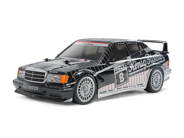 タミヤ 1/10 電動RC組立キット メルセデス・ベンツ 190 E 2.5-16 EVO II 1991 (TT-02シャーシ)【58752】ラジコン  返品種別B