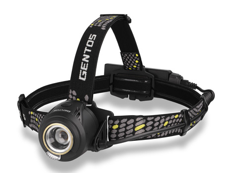 ジェントス LY-217R USB Type-C充電式 LEDヘッドライト 700