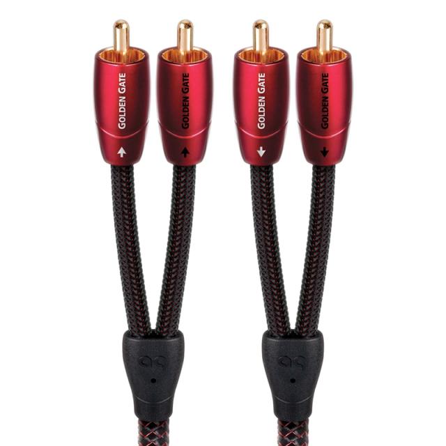 オーディオクエスト GoldenGate 1.5 RCA RCAケーブル(1.5m)【特注品】ゴールデンゲートaudio-quest[GOL15MRCA] 返品種別B
