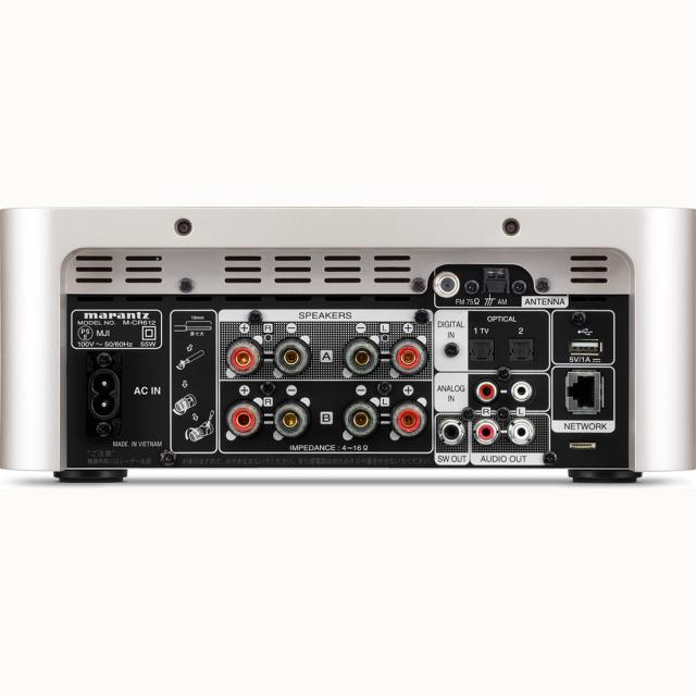 マランツ M-CR612/FN ネットワークCDレシーバー（シルバー