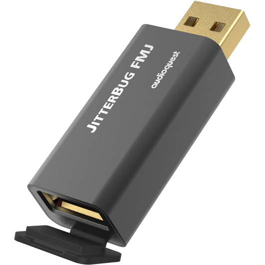 オーディオクエスト USBノイズフィルター【USB-A(オス)⇒USB-A(メス)】 Jitter Bug-FMJ返品種別A