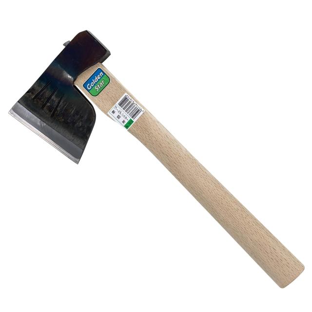 キンボシ 1615 家庭斧 全長36.5cm レザーサック付ゴールデンスター[1615キンボシ] 返品種別B