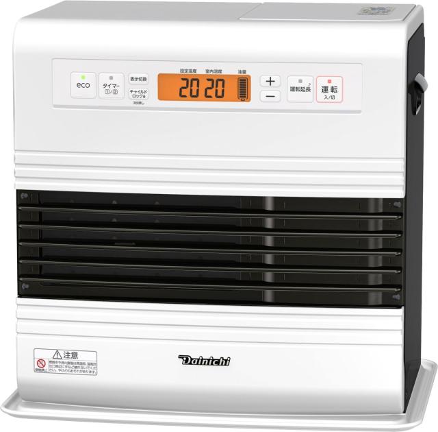 ダイニチ FW-5725GR-W 石油ファンヒーター（木造15畳/コンクリート20畳まで スノーホワイト）【暖房器具】DAINICHI[FW5725GRW] 返品種別A