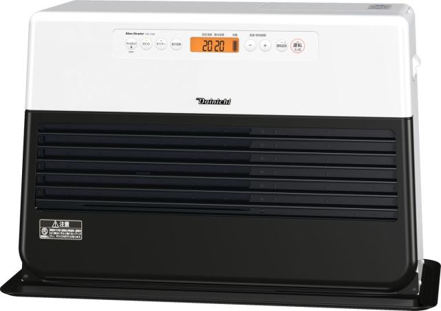 ダイニチ FZ-104-WK 石油ファンヒーター（木造26畳/コンクリート35畳まで ホワイト×ブラック）【暖房器具】DAINICHI[FZ104WK] 返品種別A