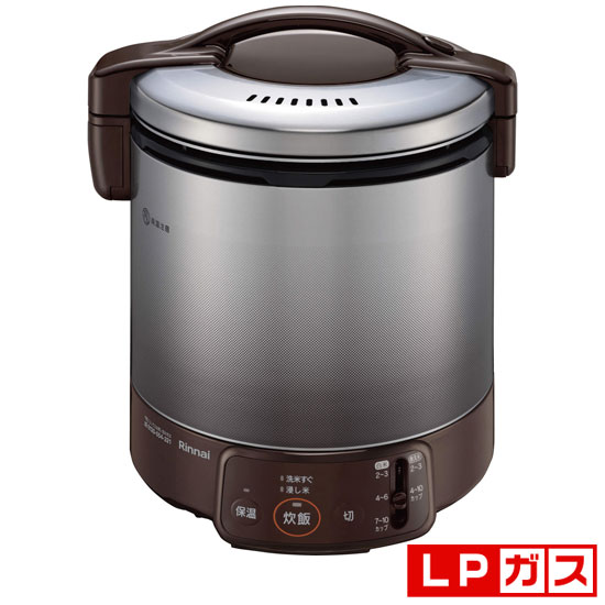 2023年製 リンナイ ガス炊飯器 RR-300CF 6L 3升炊 LP RR-300CF ガス炊飯器 普及タイプ（スタンダード） 6.0L 3升