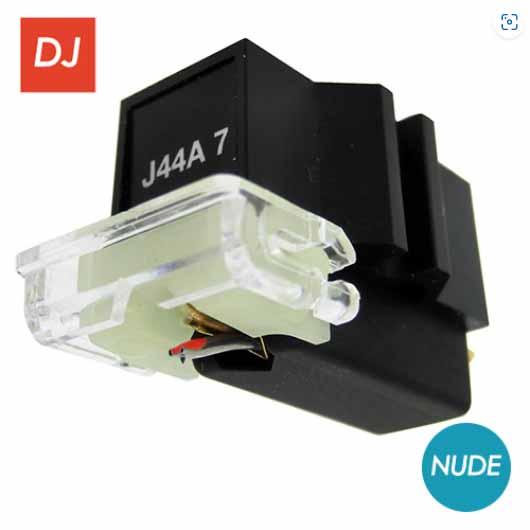 JICO NUDE-SH-J44A7-AURORA-IMP MM型カートリッジ・DJ仕様・蓄光タイプ・針カバー付JICO（ジコー）[NUDESHJ44A7ARRIMP] 返品種別A